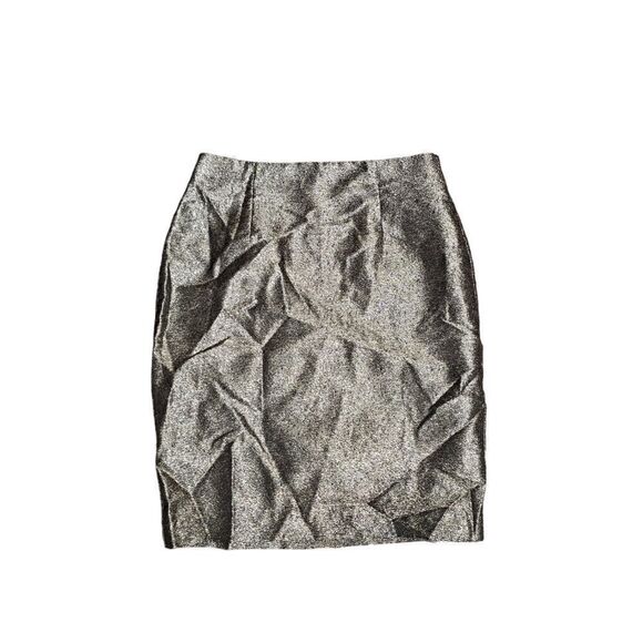 Women's WORTHINGTON Metallic Skirt Size 10 - Picture 1 of 4
